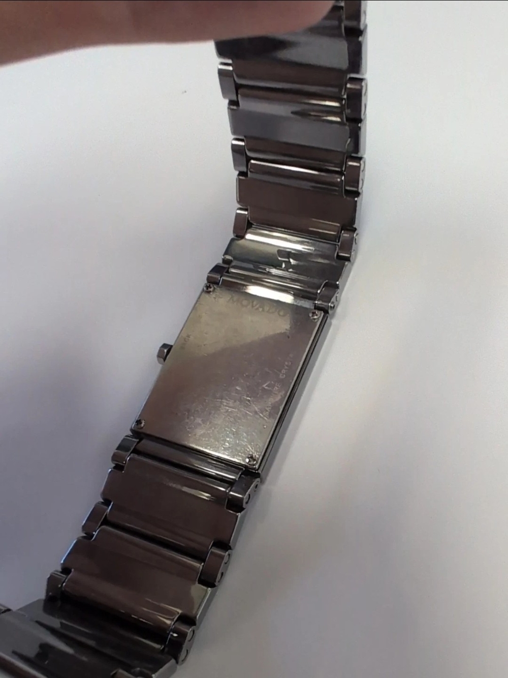 Movado Watch Valor Silver $2995 - Picture 10 of 12